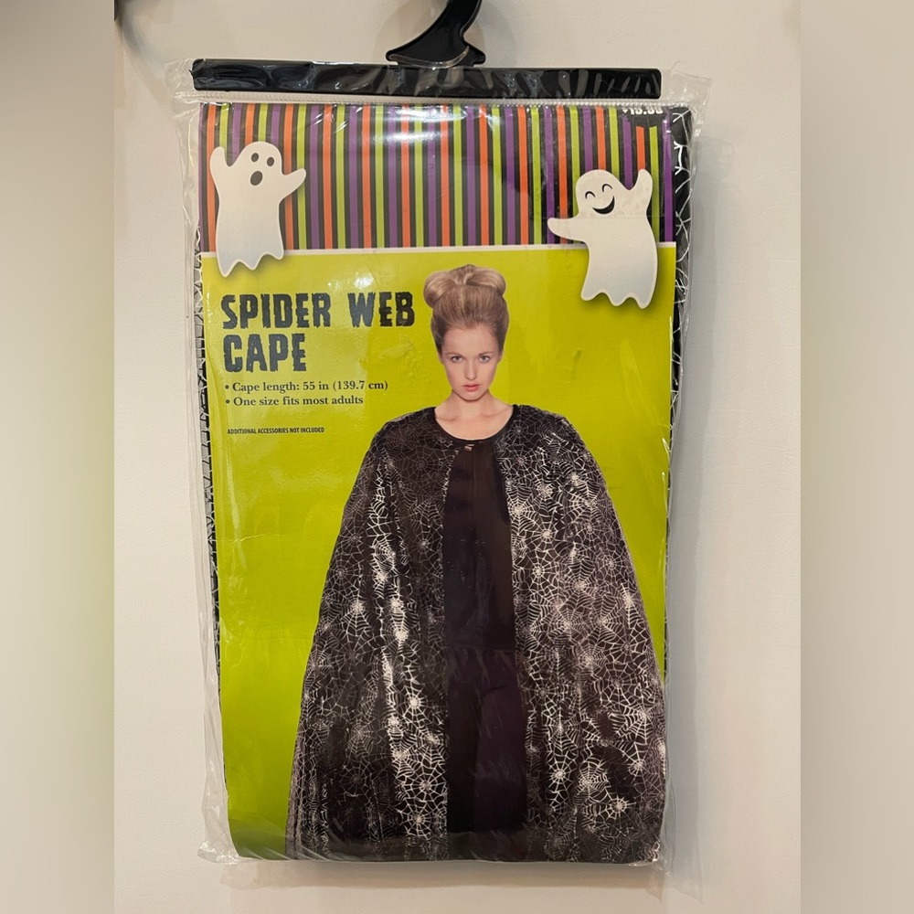 Spider web cape